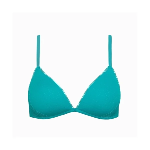 Lisca Fresh bleu soutien-gorge sans armatures en dentelle