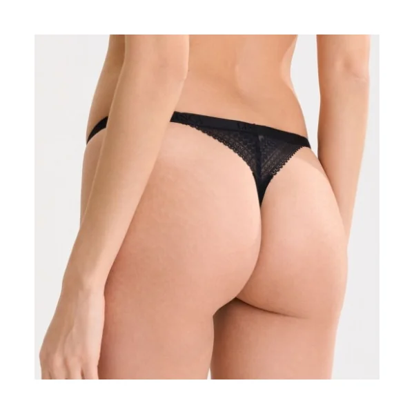 Lisca Fusion noir culotte string