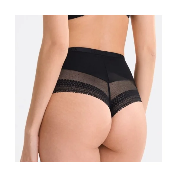 Lisca Fusion noir culotte string