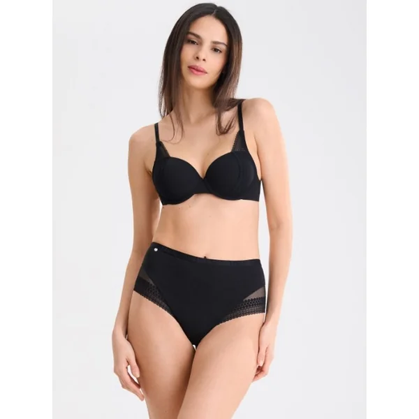 Lisca Fusion noir culotte string