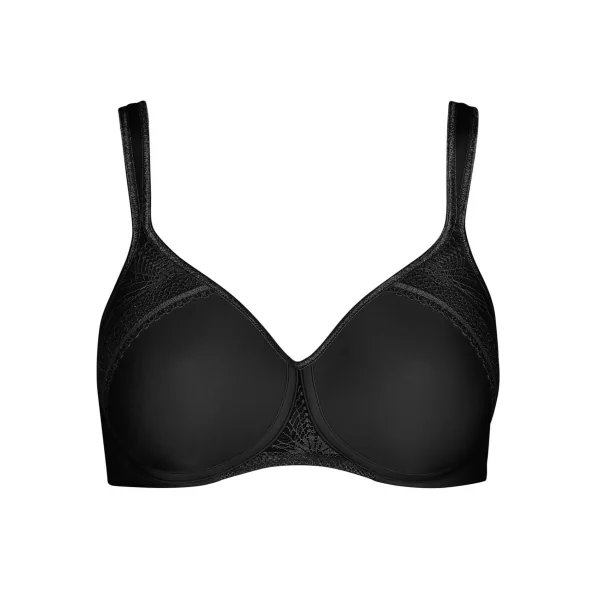 Lisca Gina noir soutien-gorge sans armatures en dentelle