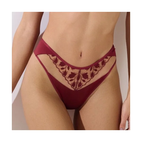Lisca Gloriosa rouge slip brésilien