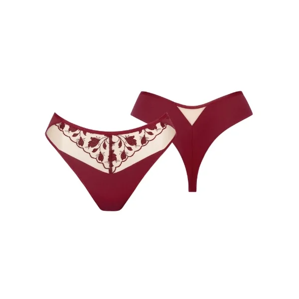 Lisca Gloriosa rouge slip brésilien