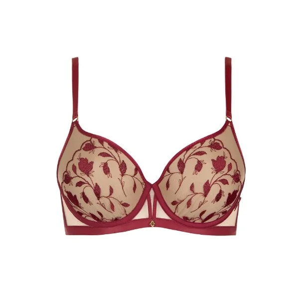 Lisca Gloriosa rouge soutien-gorge rembourré