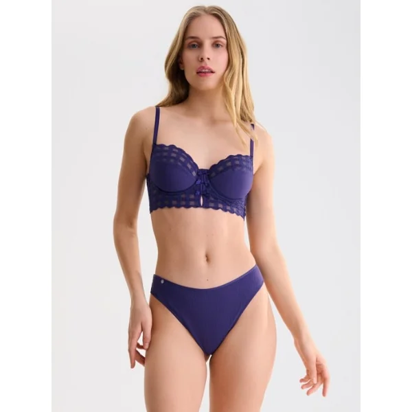 Lisca Infinity violet culotte string