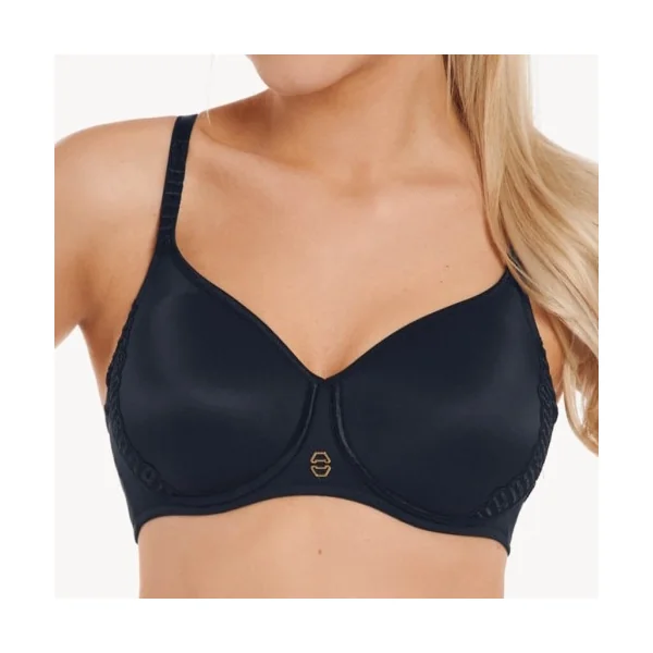 Lisca Ivonne anthracite soutien-gorge sans armatures en dentelle