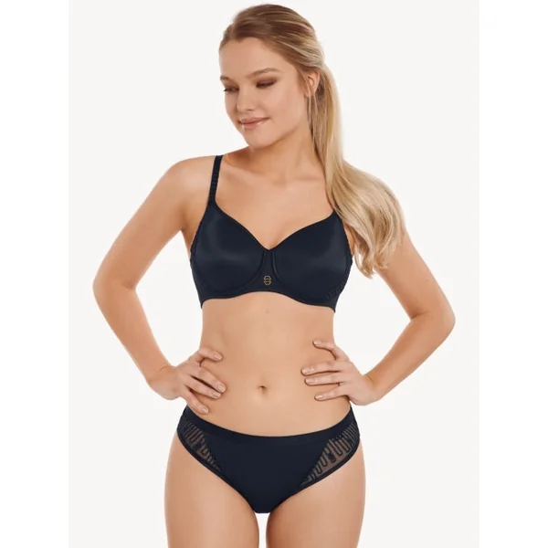 Lisca Ivonne anthracite soutien-gorge sans armatures en dentelle