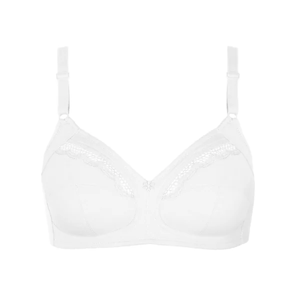 Lisca Manja blanc soutien-gorge sans armatures en dentelle