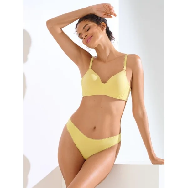 Lisca Pompeya jaune slip brésilien