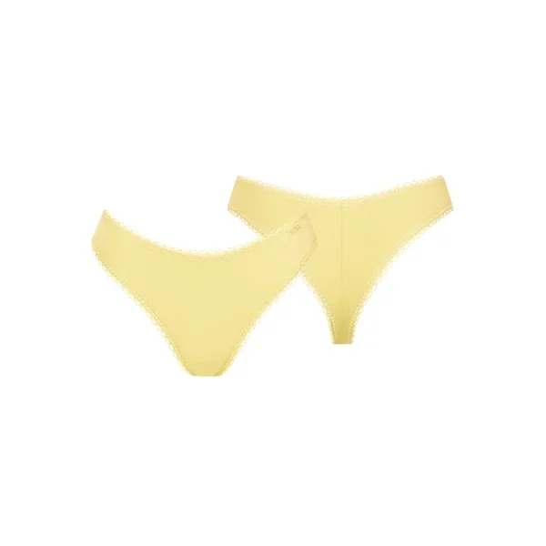 Lisca Pompeya jaune slip brésilien