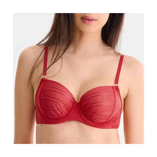 Lisca Princess rouge soutien-gorge rembourré