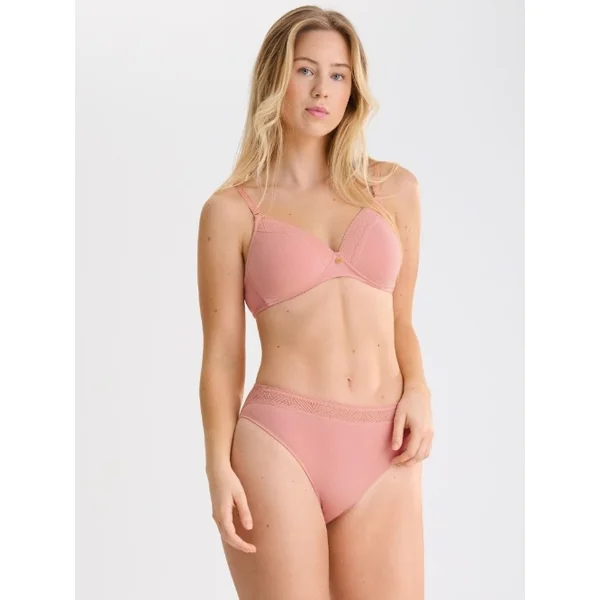 Lisca Ria rose soutien-gorge sans armatures en dentelle