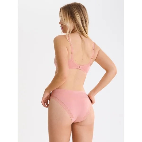 Lisca Ria rose soutien-gorge sans armatures en dentelle
