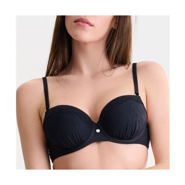 Lisca Ronia noir soutien-gorge rembourré