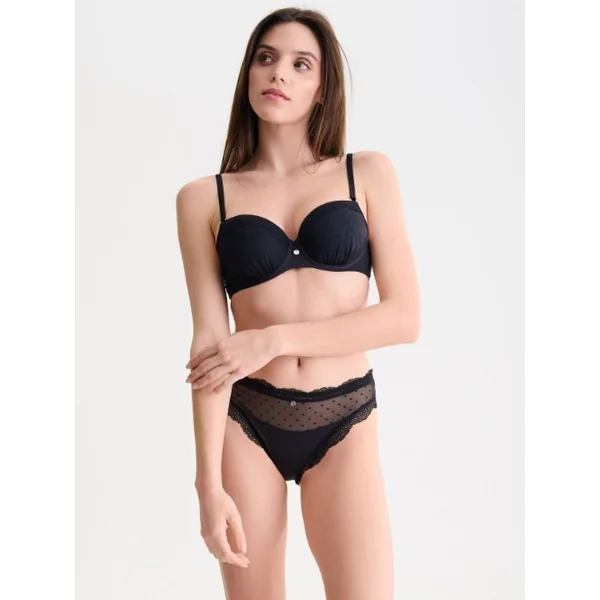 Lisca Ronia noir soutien-gorge rembourré