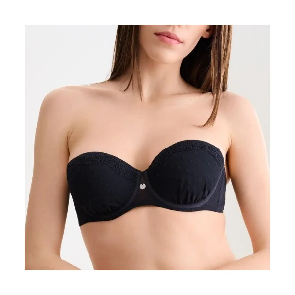 Lisca Ronia noir soutien-gorge rembourré