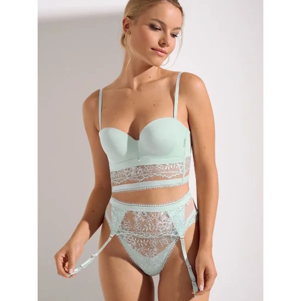 Lisca Rêve éveillé mint jarretelles garter belt