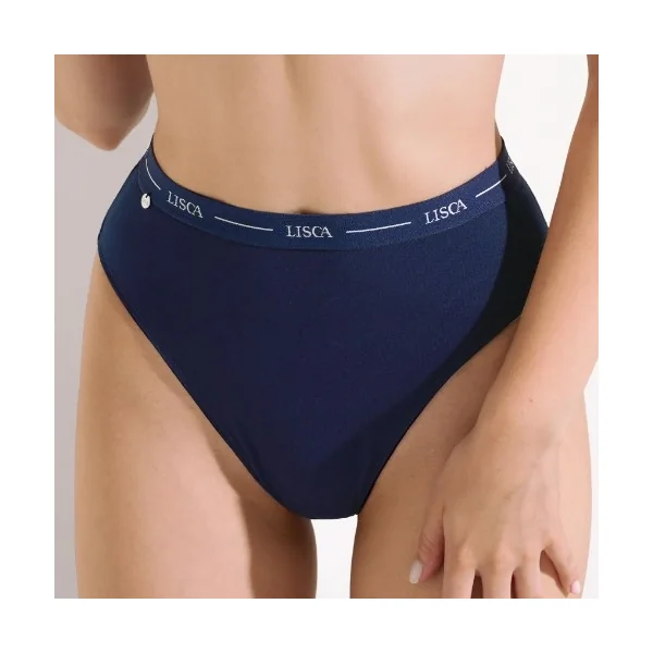 Lisca Sunflower bleu marine culotte string