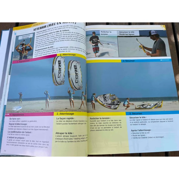 Livre tricktionary kitesurf - francais