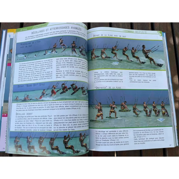 Livre tricktionary kitesurf - francais