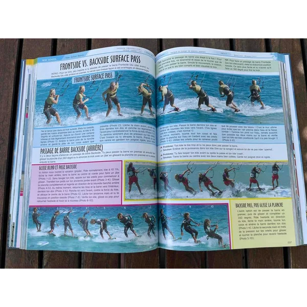 Livre tricktionary kitesurf - francais