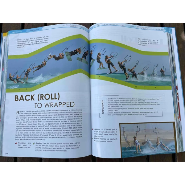 Livre tricktionary kitesurf - francais