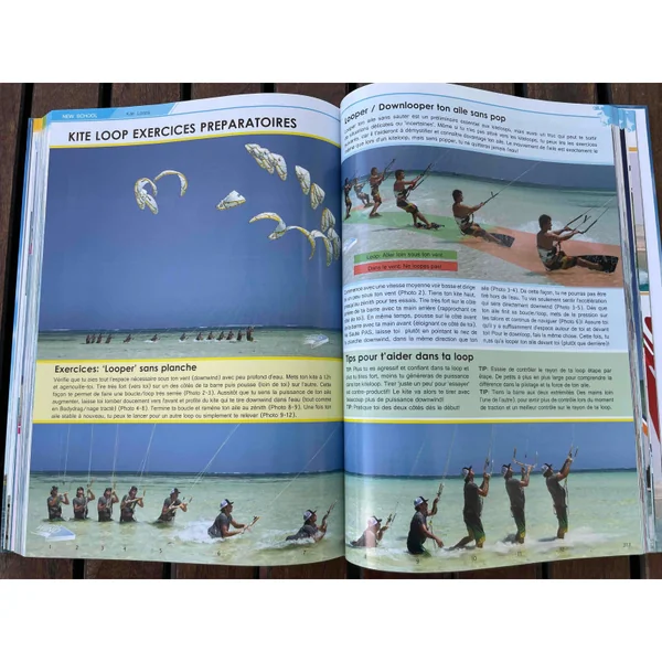 Livre tricktionary kitesurf - francais