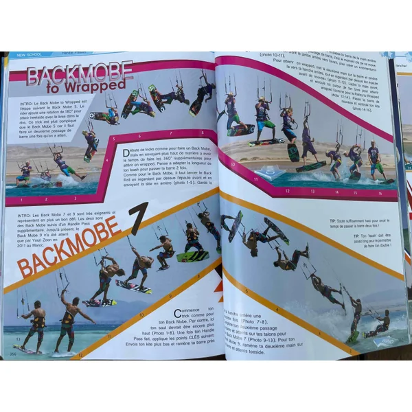 Livre tricktionary kitesurf - francais