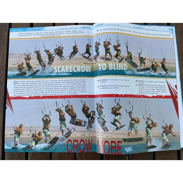 Livre tricktionary kitesurf - francais
