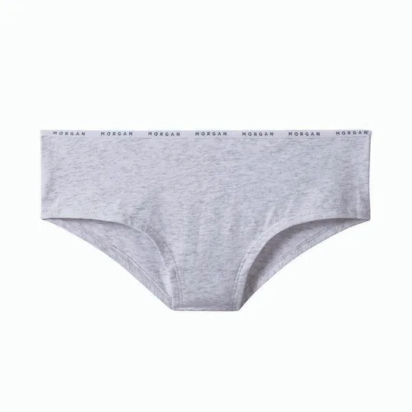 Lot de 2 boxers noir/gris Lola Morgan Lingerie