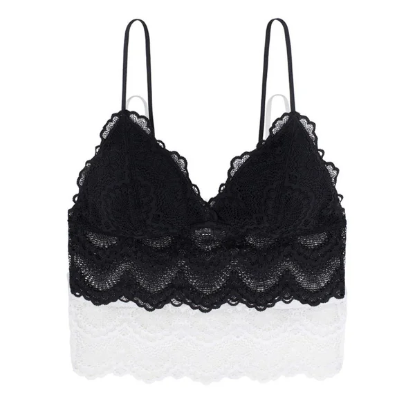 Lot de 2 bralettes coques fines sans armatures