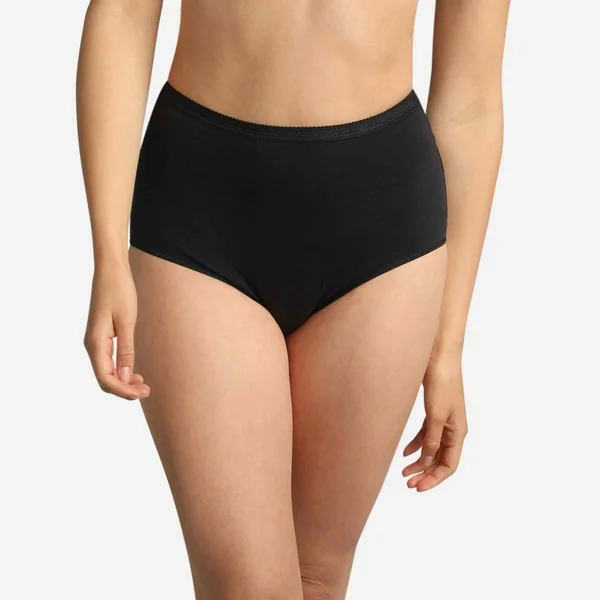 Lot de 2 Culottes classiques bio - Noires