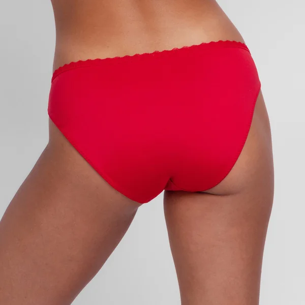 Lot de 2 culottes rouge/noir Dorina