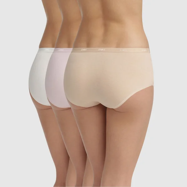 Lot de 3 boxers beige