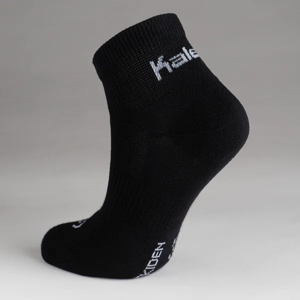 Lot de 3 chaussettes enfant d'athlétisme noires tige basse