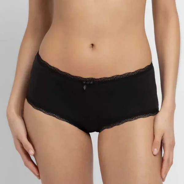 Lot de 3 culottes coton noires Dorina