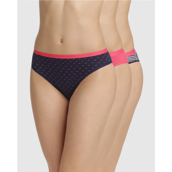 Lot de 3 culottes multicolores