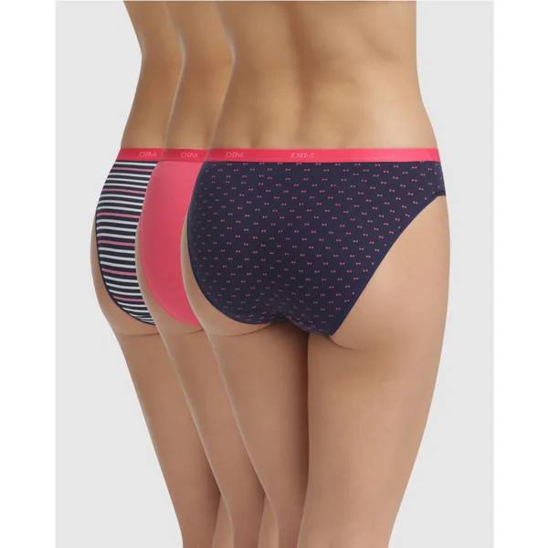 Lot de 3 culottes multicolores