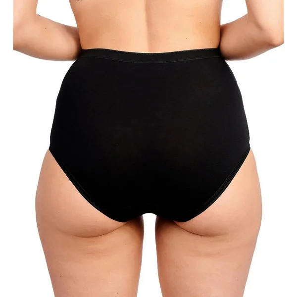 Lot de 3 culottes taille haute coton bio