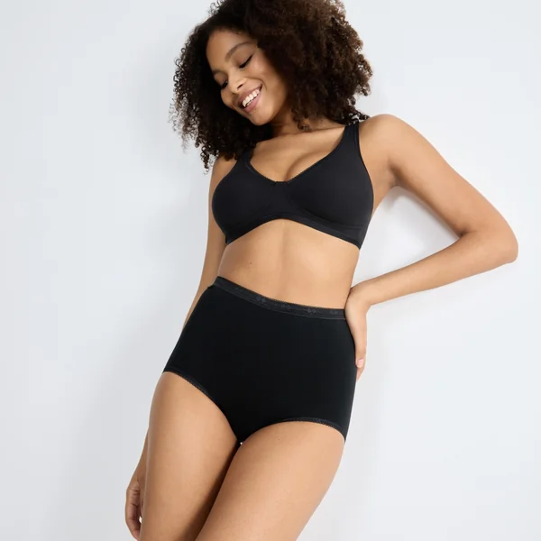 Lot de 3 culottes taille haute