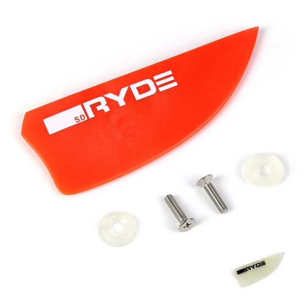 LOT DE 4 AILERONS DE TWINTIP UNIVERSEL RYDE 5CM