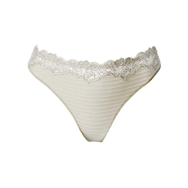 Louisa Bracq Elise ivoire culotte string