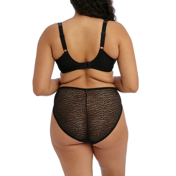 LUCIE Slip jambe échancrée black Elomi