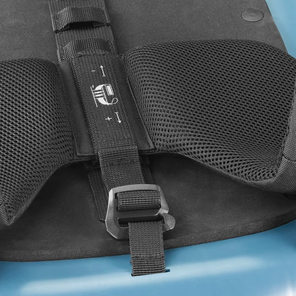 Luge à porter en sac à dos de randonnée adulte, Reverslide 900 gris