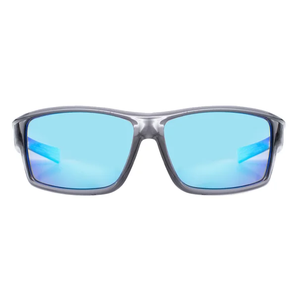Lunettes de soleil mundaka foil polarisees crystal gris - bleu