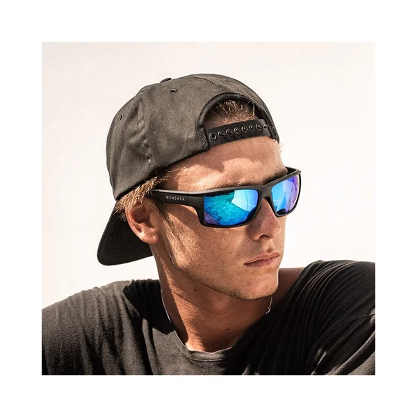 Lunettes de soleil mundaka foil polarisees noir - vert