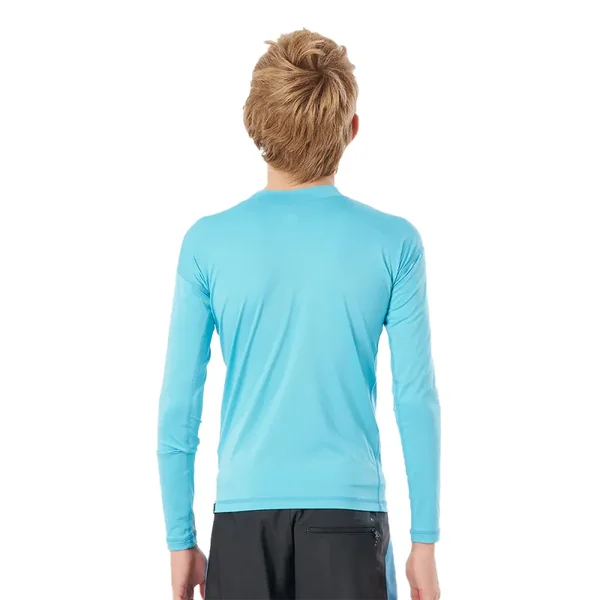 LYCRA Enfant RIP CURL CORP Manches Longues BLUE