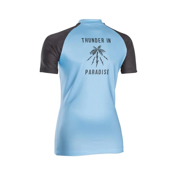 LYCRA Femme ION RASHGUARD Manches Courtes SKY BLEU
