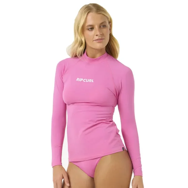 Lycra femme rip curl ls rose