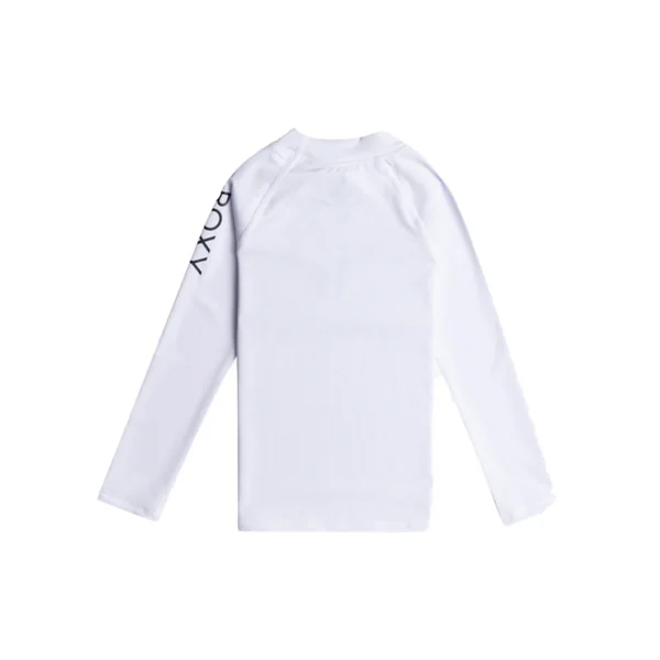 LYCRA FILLE ROXY WHOLEHEARTED MANCHES LONGUES WHITE